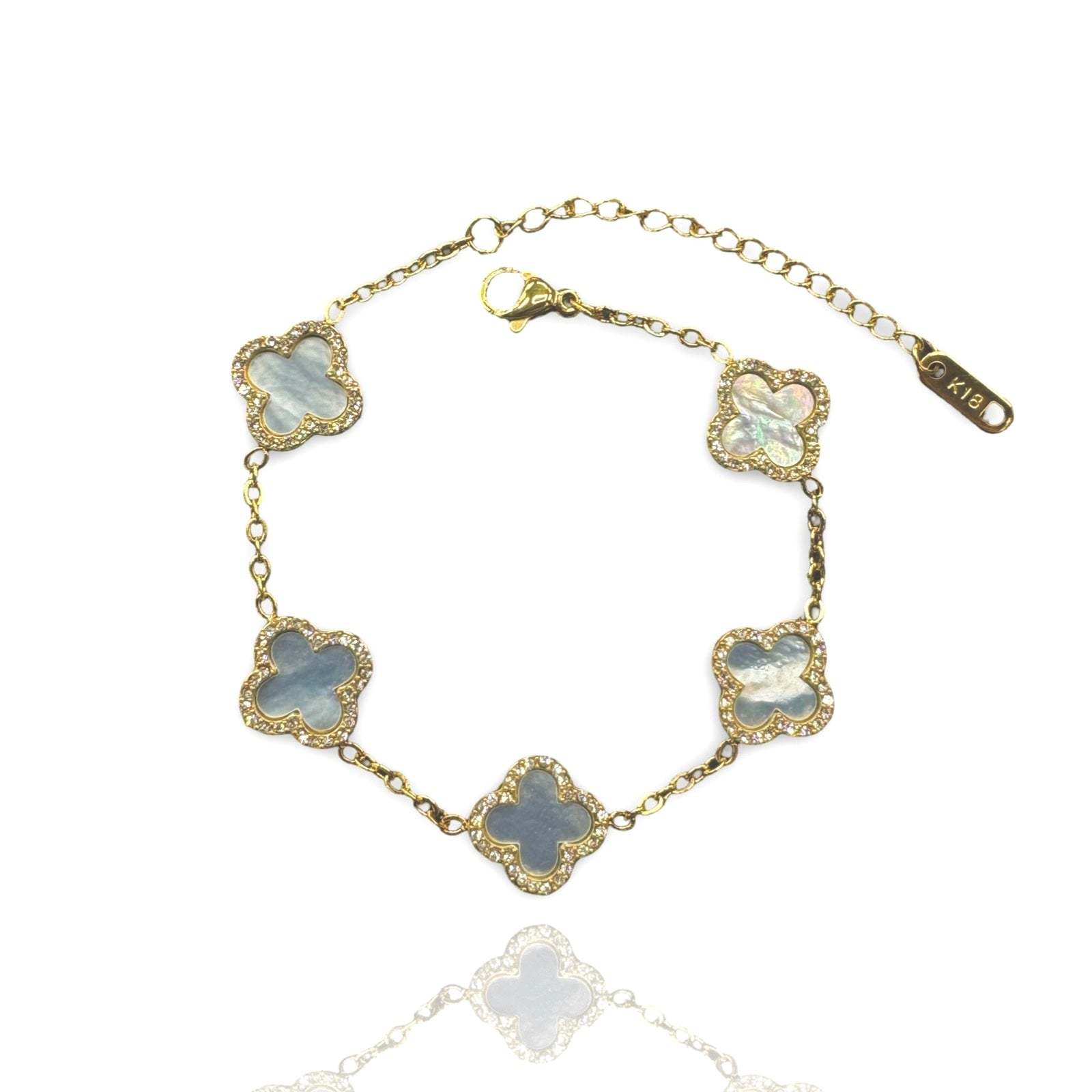 Pearl Clover Bracelet