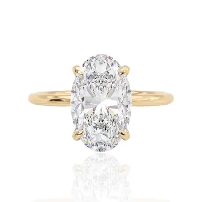 Theia Oval Diamond Ring｜925 Sterling Silver