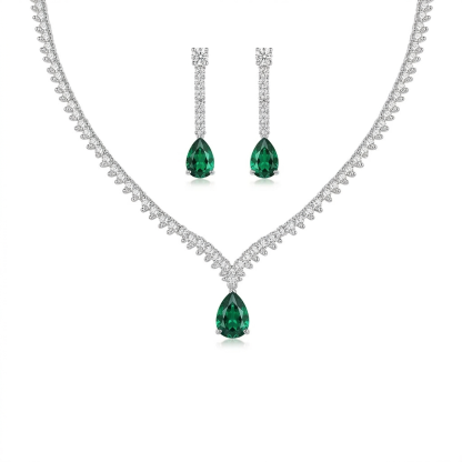 Lilo Teardrop Zircon Set
