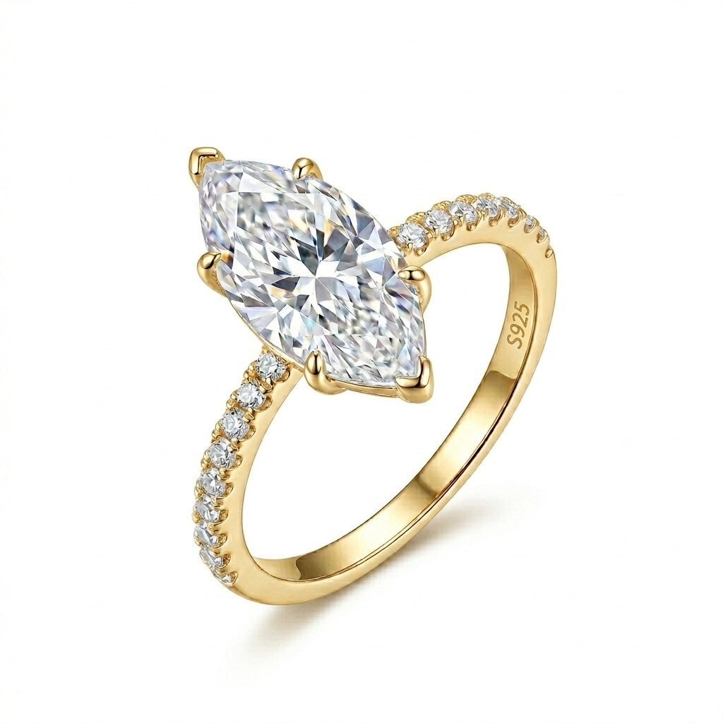 Lira Marquise Ring｜925 Sterling Silver