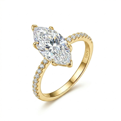 Lira Marquise Ring｜925 Sterling Silver