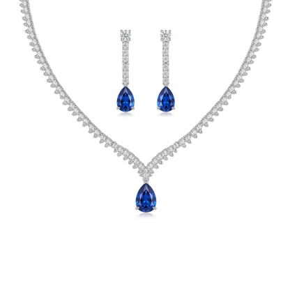 Lilo Teardrop Zircon Set