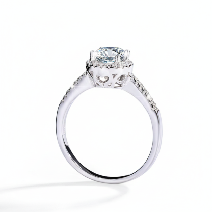 Ione Moissanite Ring | 925 Sterling Silver