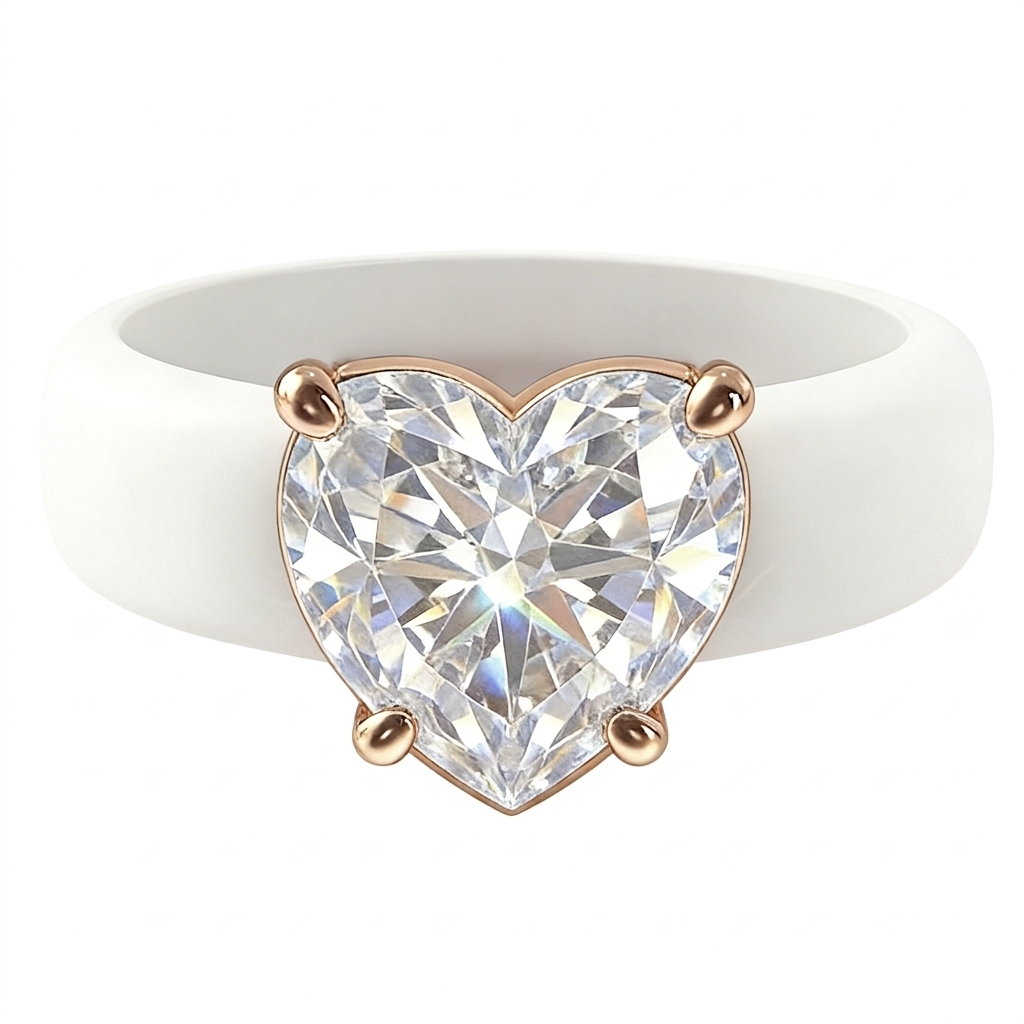 Stress-Relieving Heart Ring