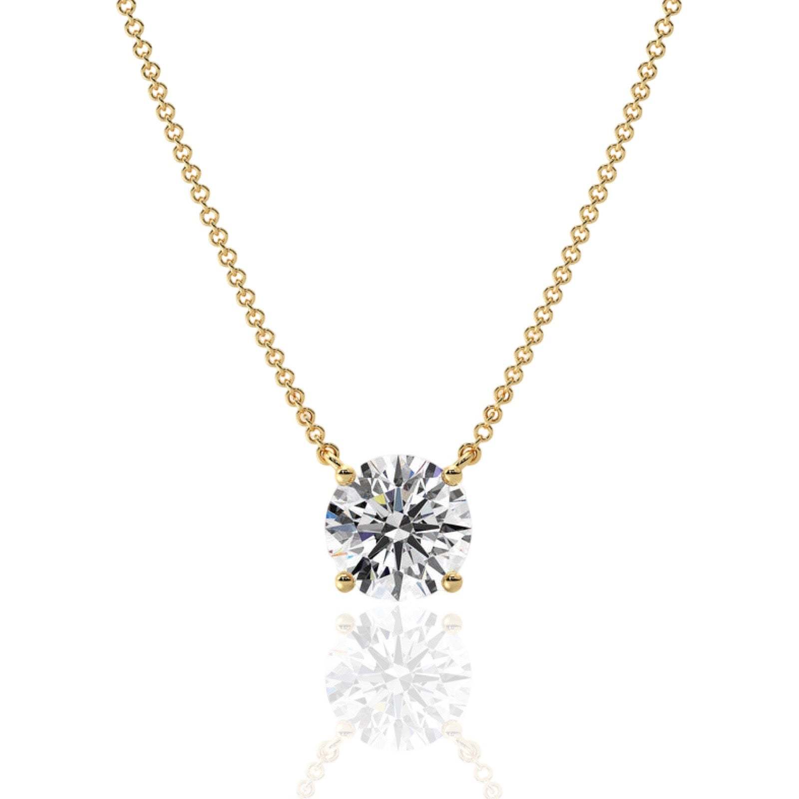 Diamond Stud Necklace