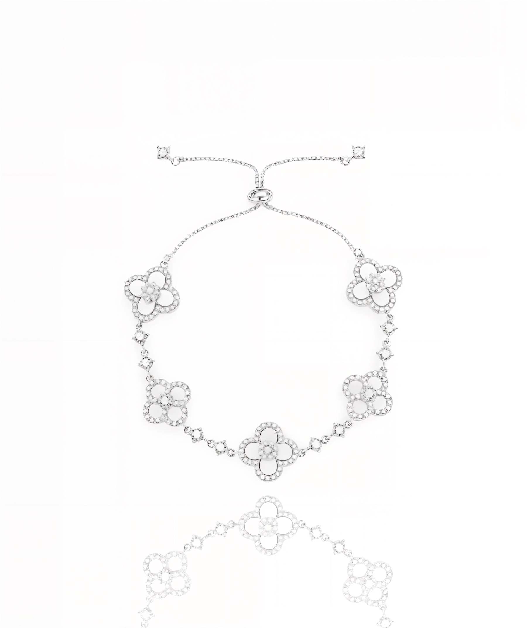 Diamond Bloom Bracelet