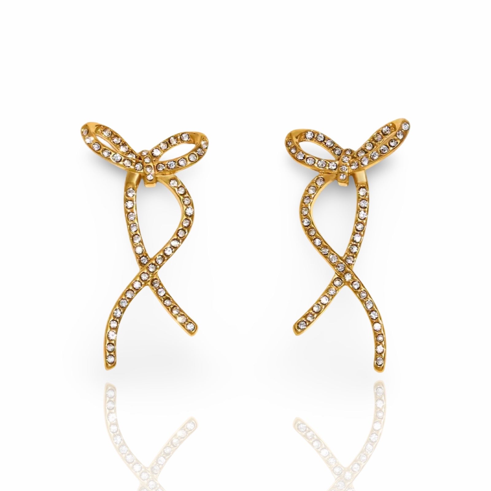 Shine Bow Earrings