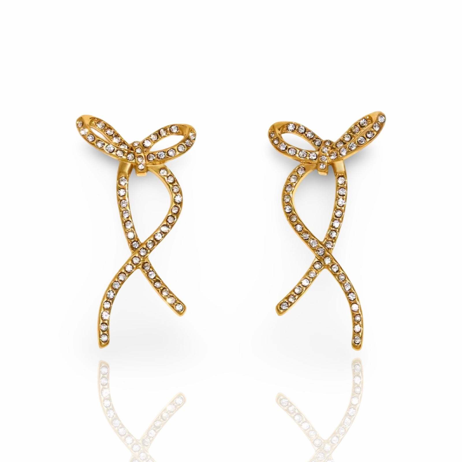 Shine Bow Earrings