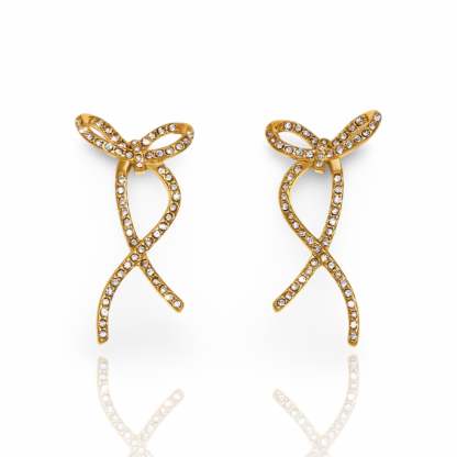 Shine Bow Earrings