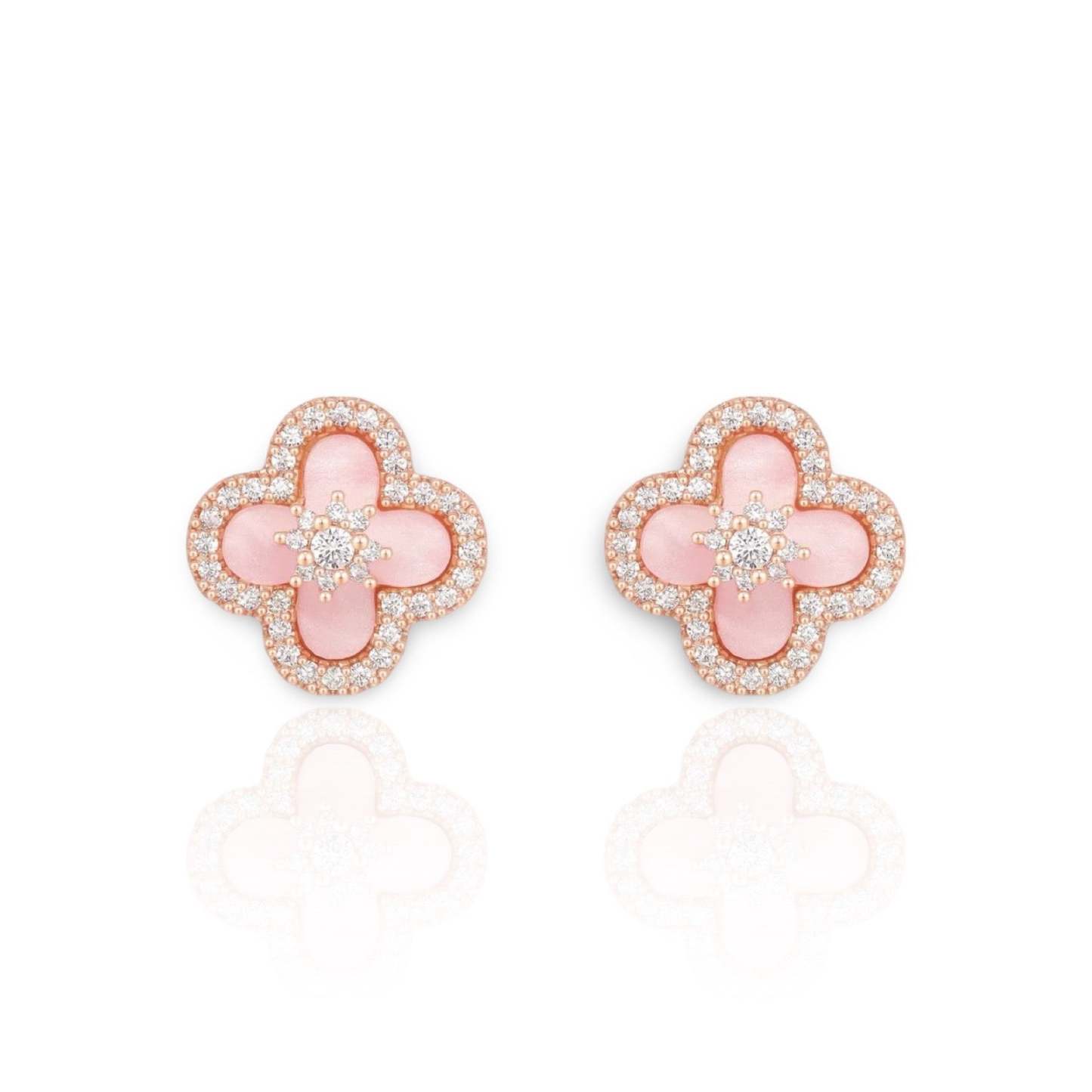 Diamond Bloom Earrings