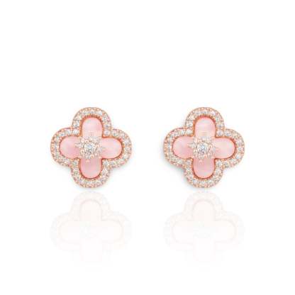 Diamond Bloom Earrings