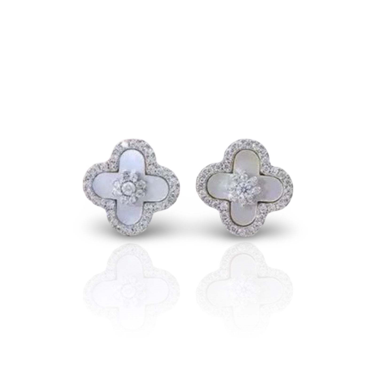 Diamond Bloom Earrings