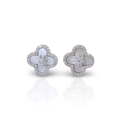 Diamond Bloom Earrings