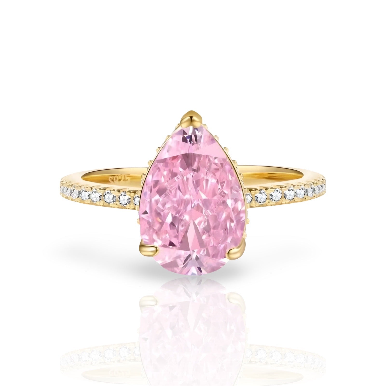 Pink Alara Ring | 925 Sterling Silver