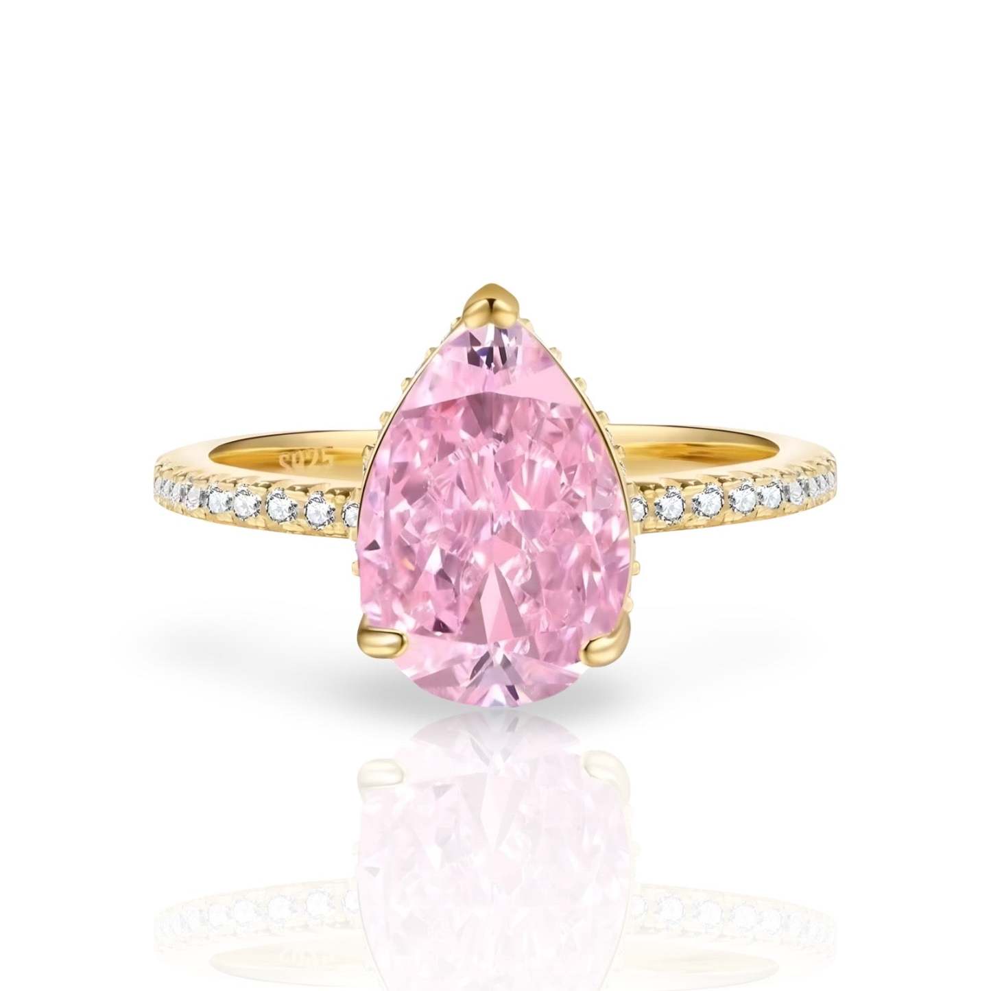 Pink Alara Ring | 925 Sterling Silver