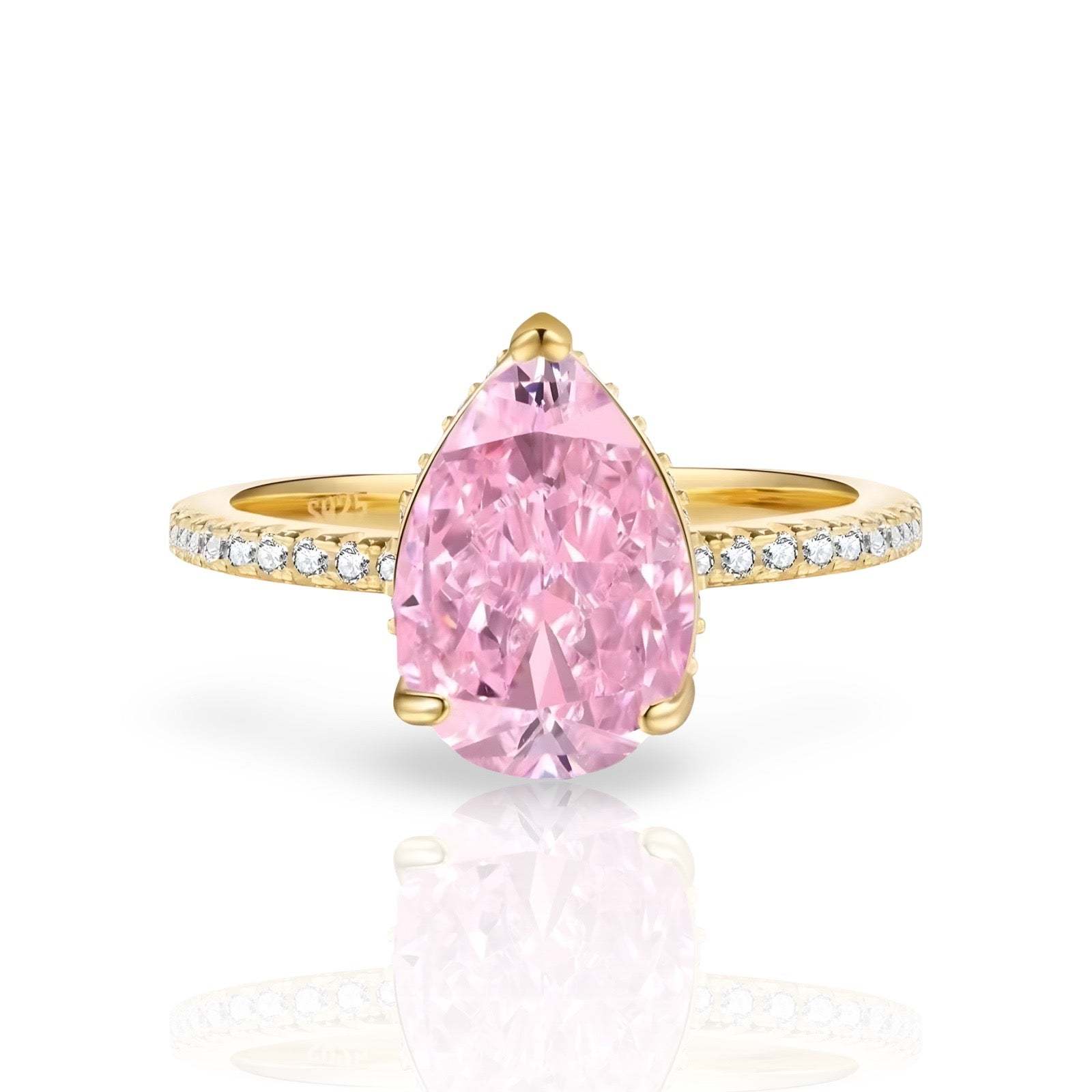 Pink Alara Ring | 925 Sterling Silver