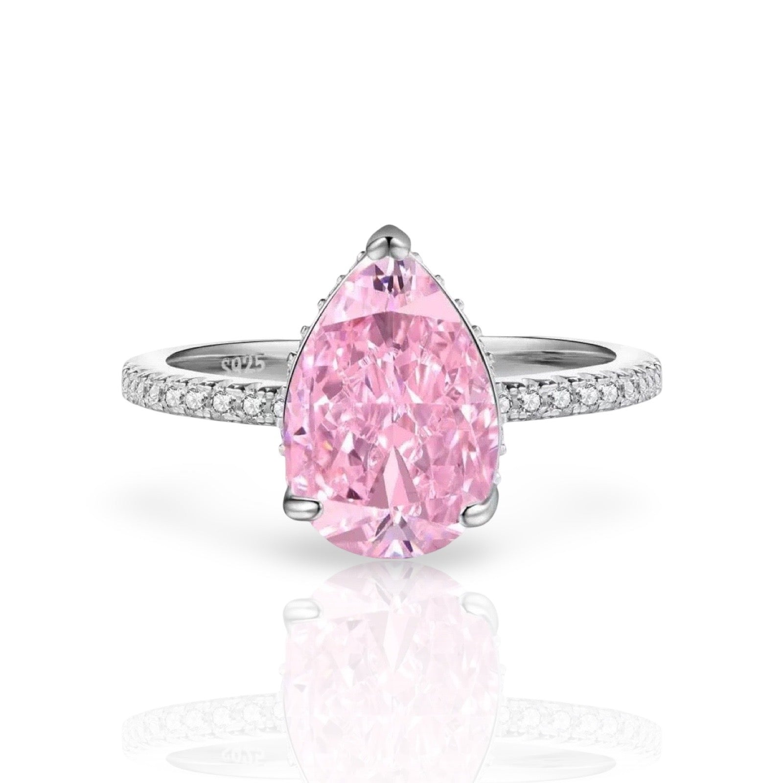 Pink Alara Ring | 925 Sterling Silver