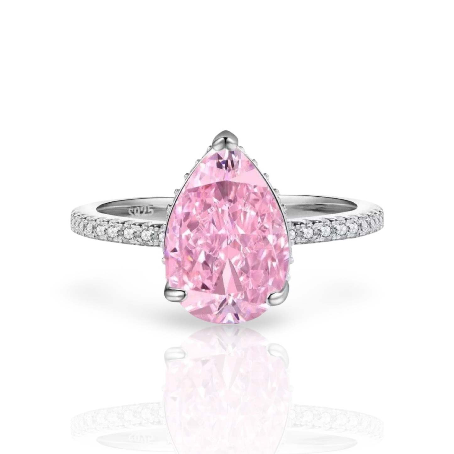 Pink Alara Ring | 925 Sterling Silver