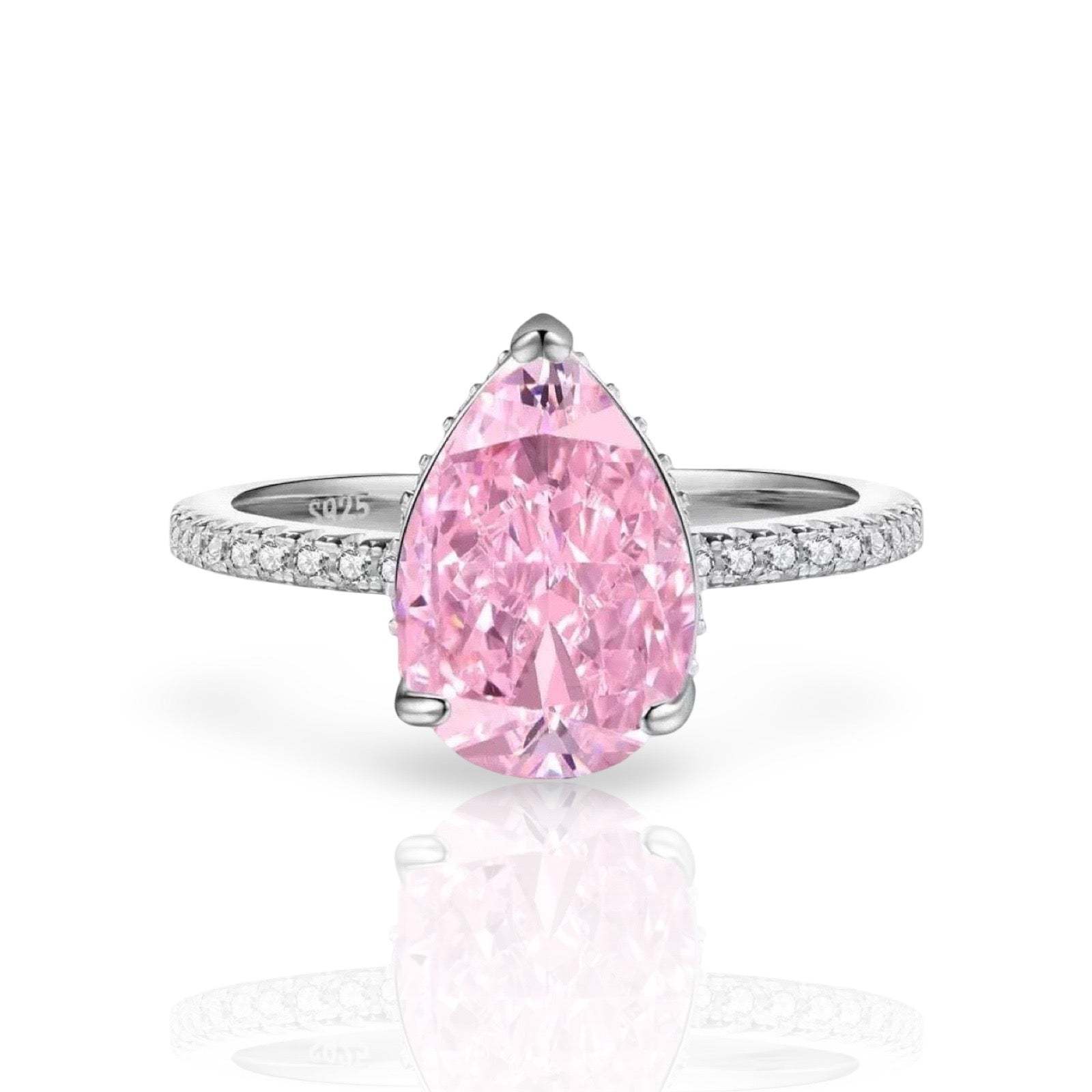 Pink Alara Ring | 925 Sterling Silver