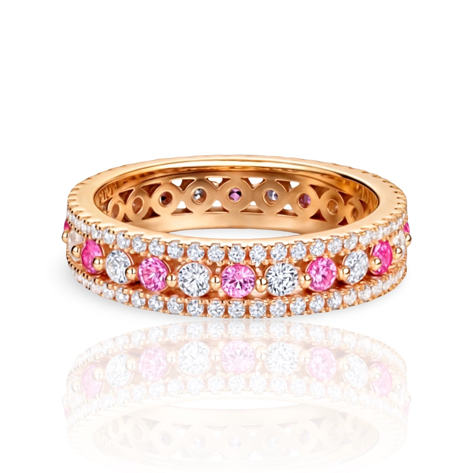 Bella Rosé Ring | 925 Sterling Silver