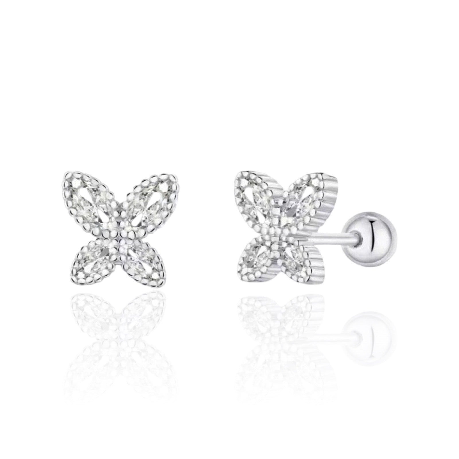 Butterfly Earrings | 925 Sterling Silver