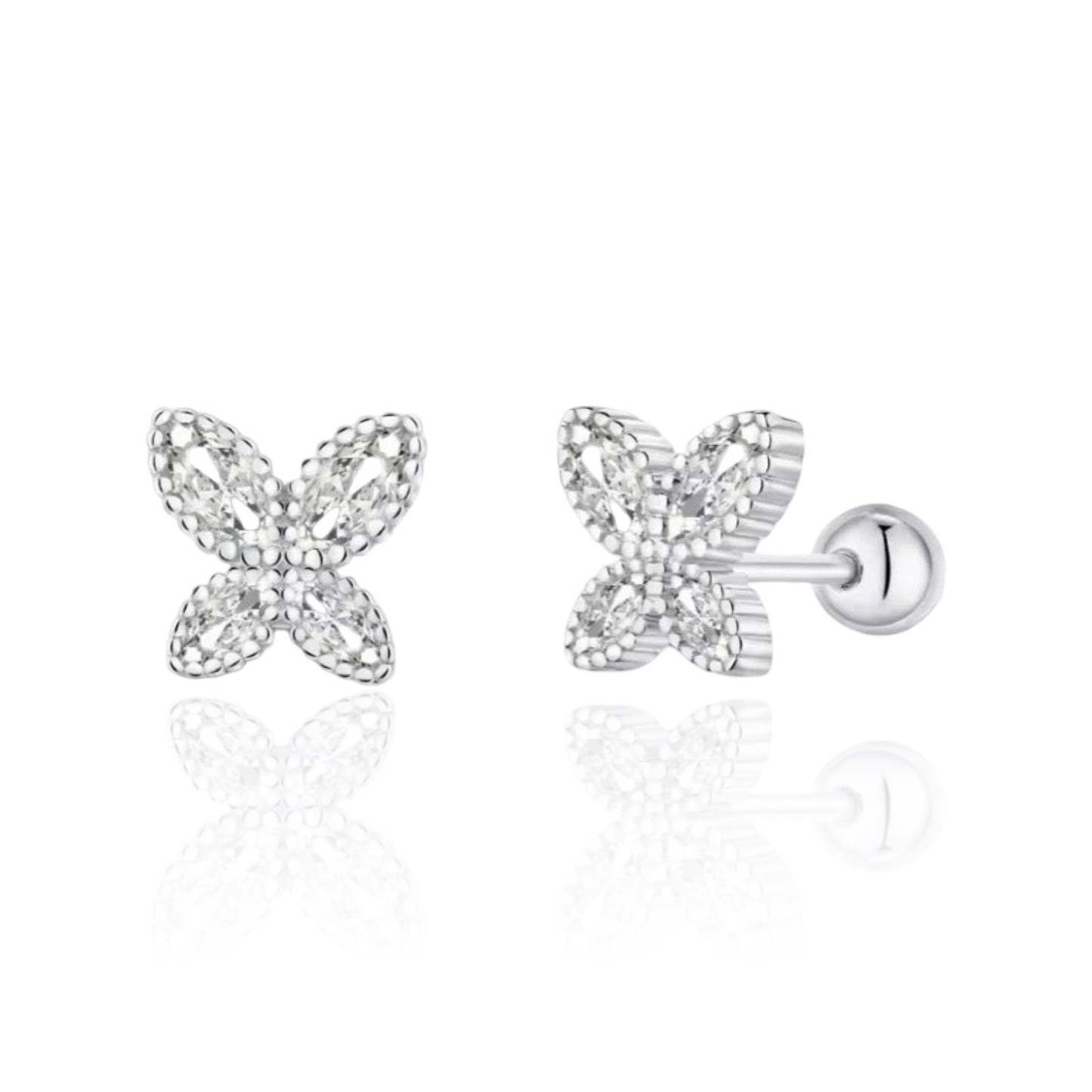 Butterfly Earrings | 925 Sterling Silver