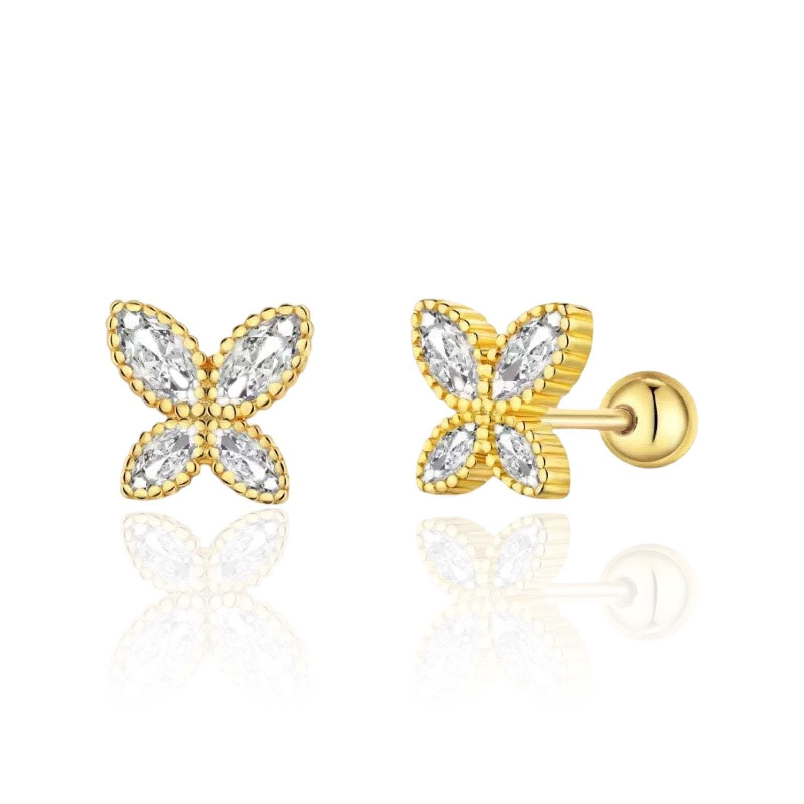 Butterfly Earrings | 925 Sterling Silver