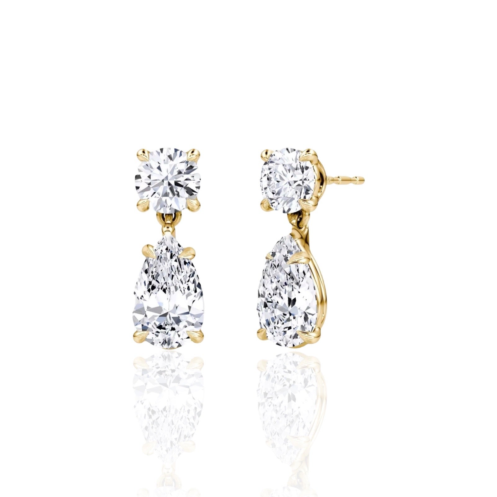 Pear Earrings | 925 Silver