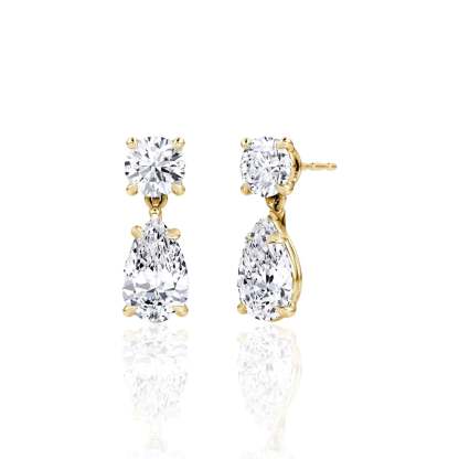 Pear Earrings | 925 Silver