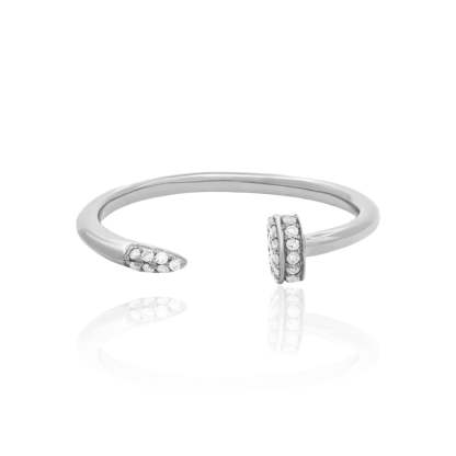 Nail Ring | 925 Sterling Silver