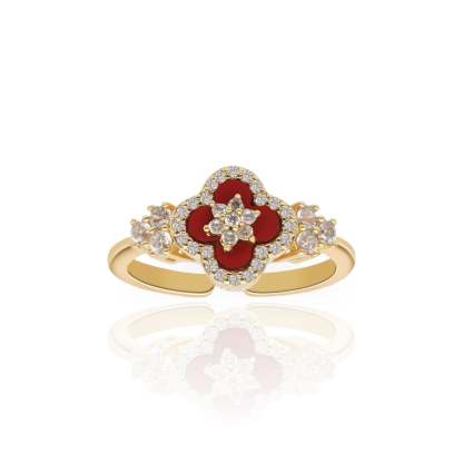 Diamond Bloom Ring