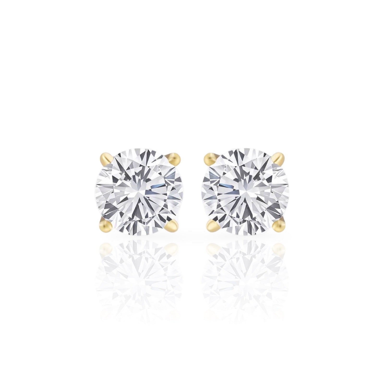 Diamond Stud Earrings