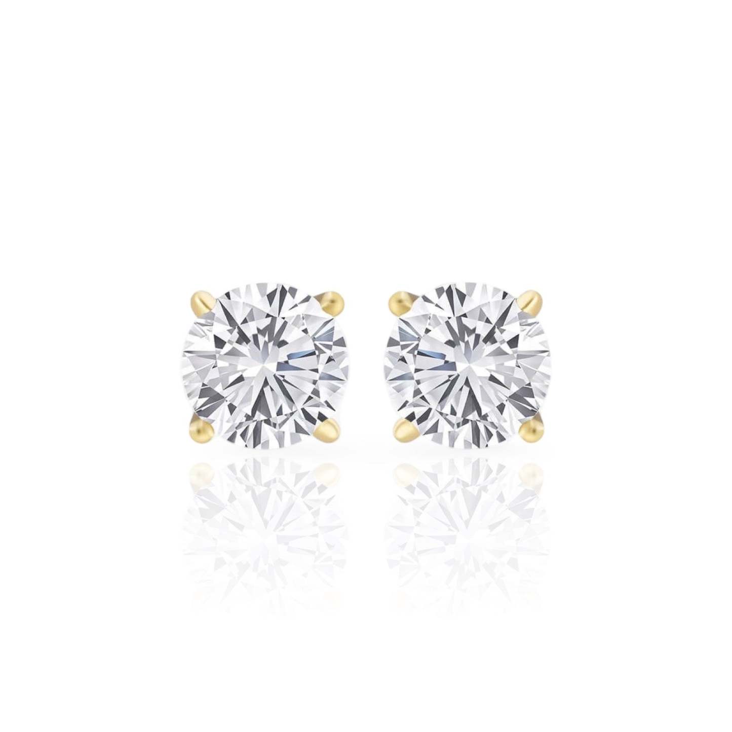 Diamond Stud Earrings