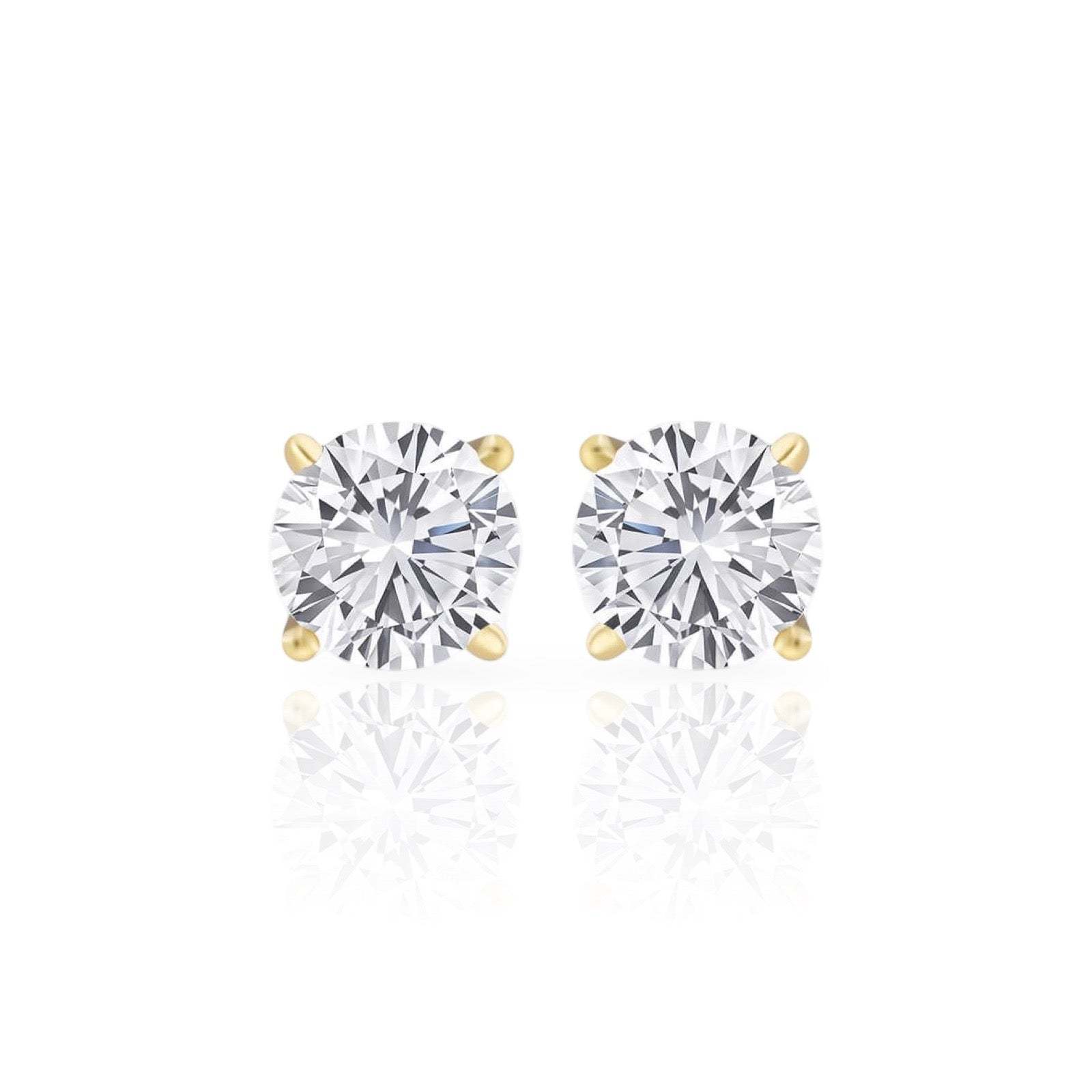 Diamond Stud Earrings