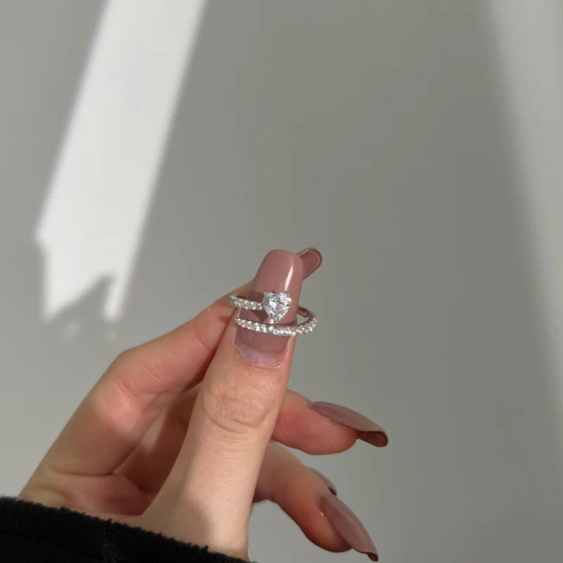 Cupid Heart Promise Ring | 925 Sterling Silver