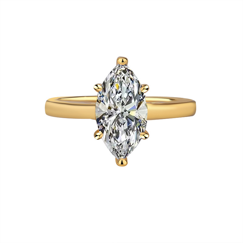 Eirene Moissanite Ring｜925 Sterling Silver