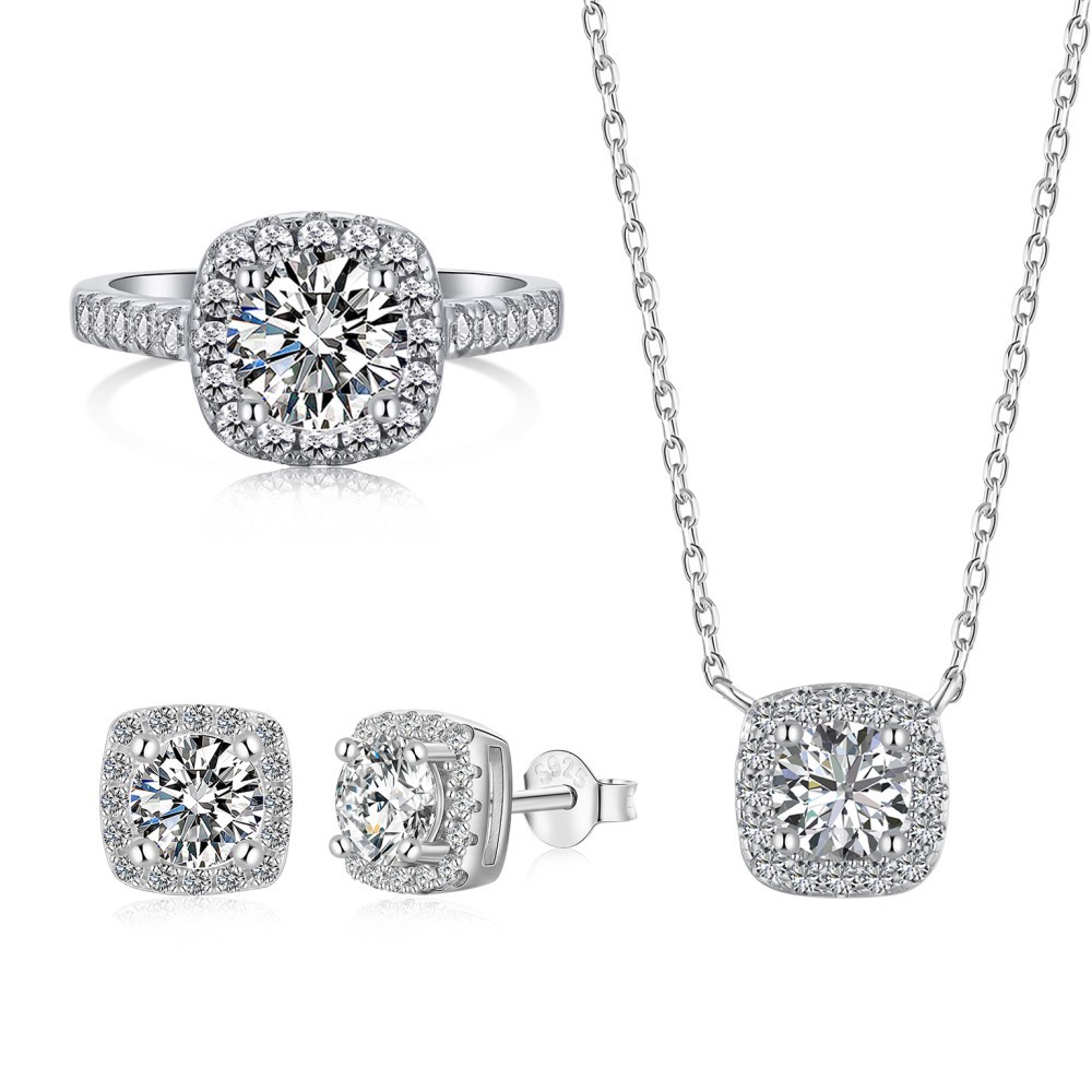 Square Sugar Luxury Set | 925 Sterling Silver