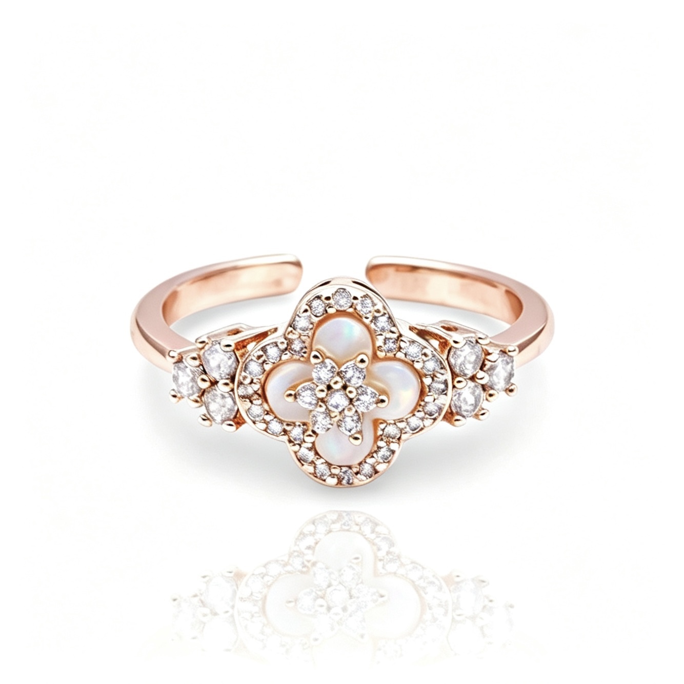 Diamond Sakura Ring
