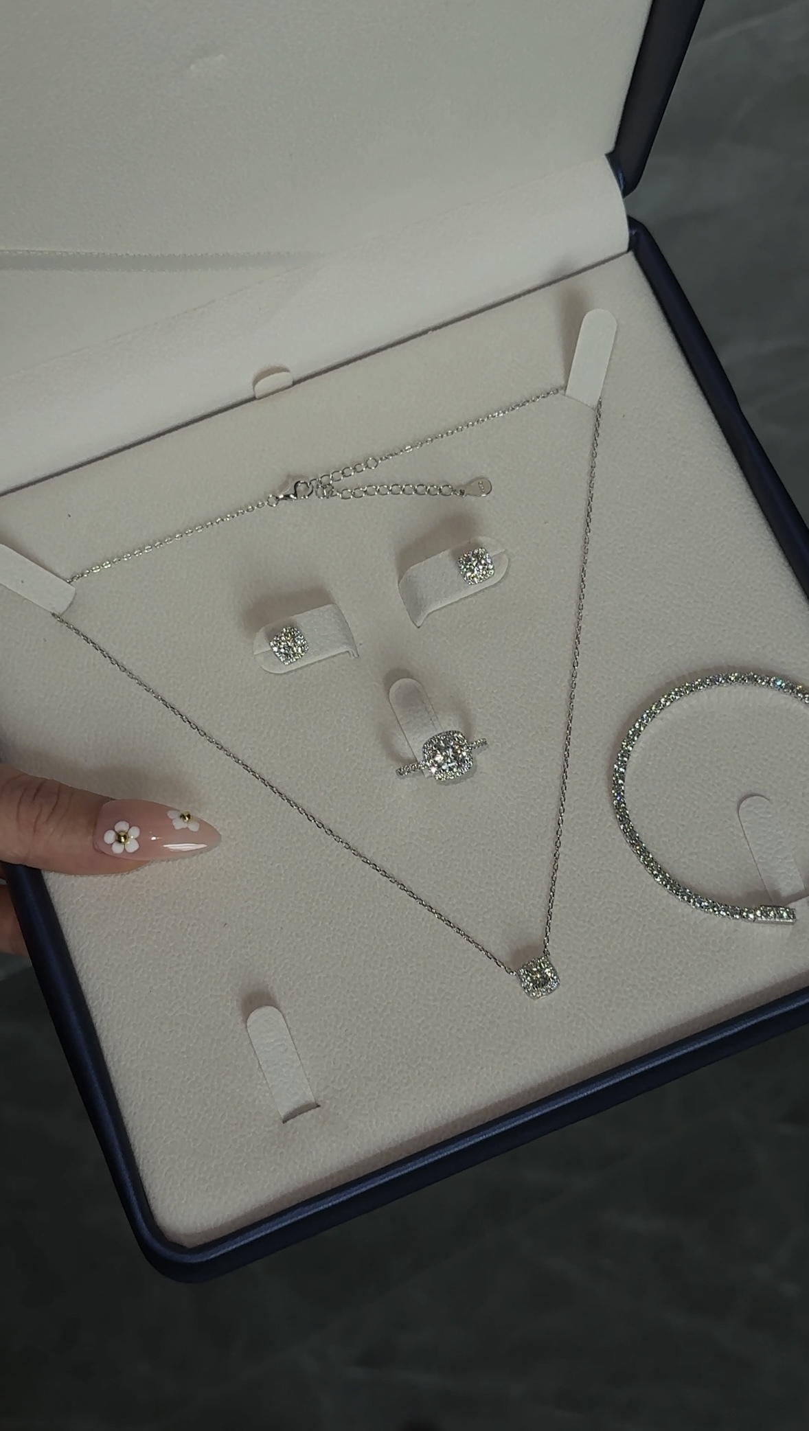 Square Sugar Earrings | 925 Sterling Silver