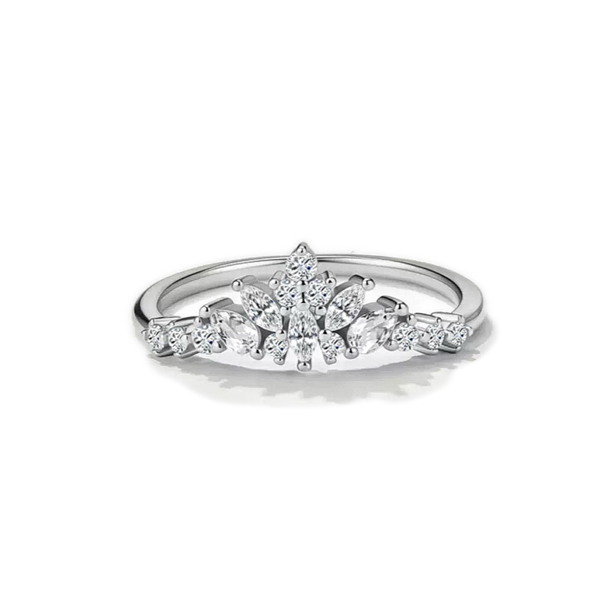 Marchioness Marquise Moissanite Ring｜925 Sterling Silver