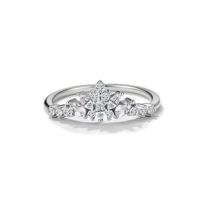 Marchioness Marquise Moissanite Ring｜925 Sterling Silver