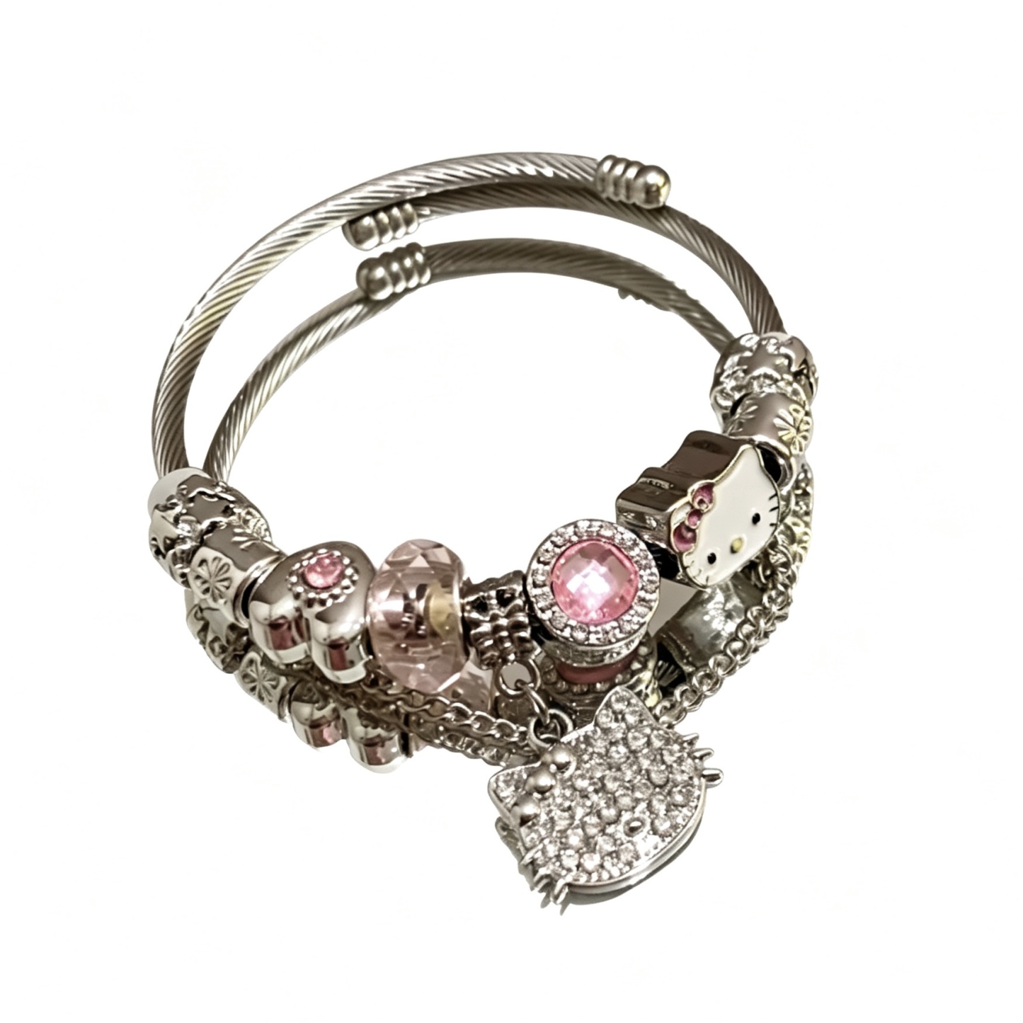 Belle charm bracelets