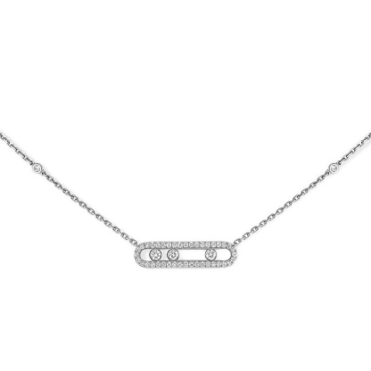 Move Full Diamond Necklace