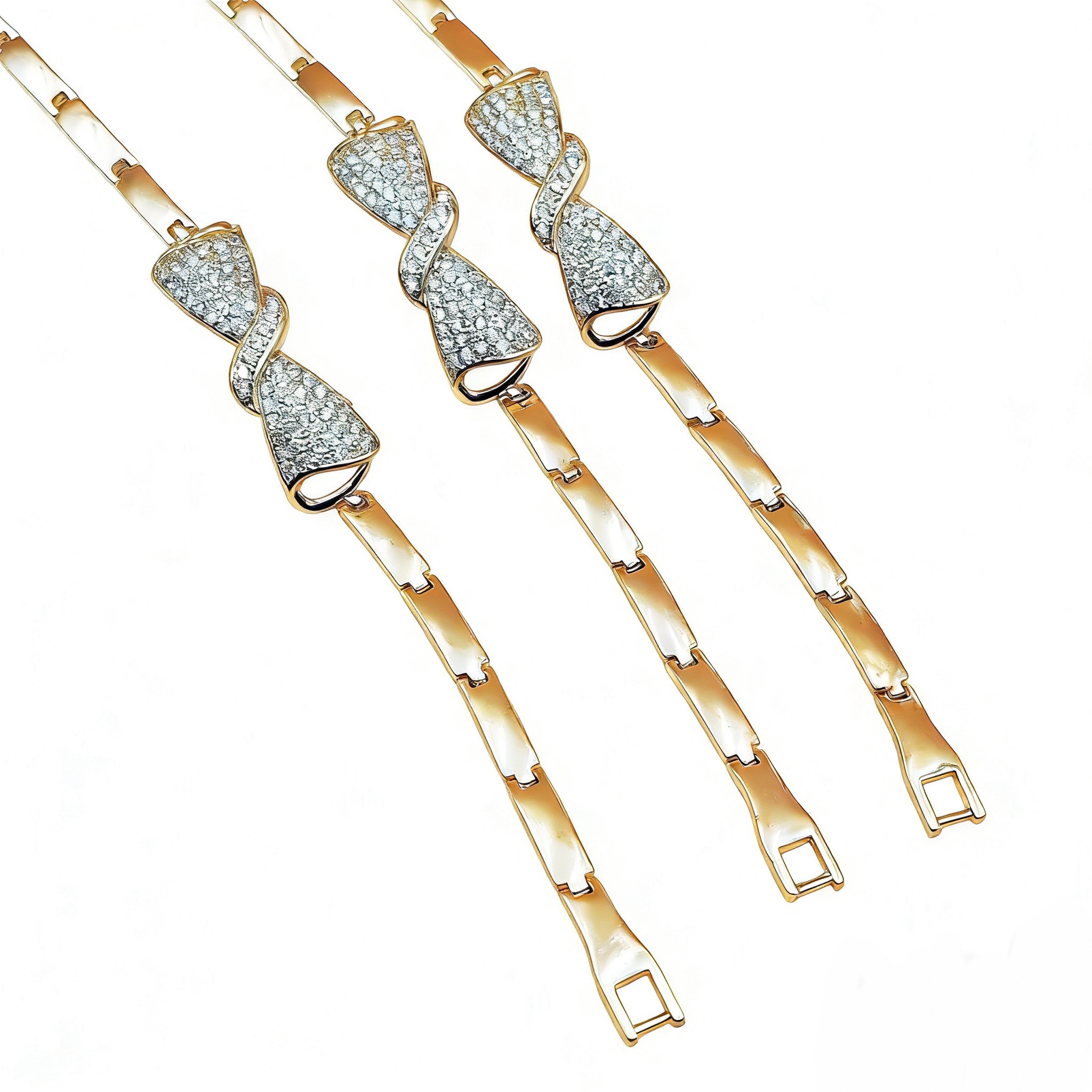 Crystal Bow Bracelet