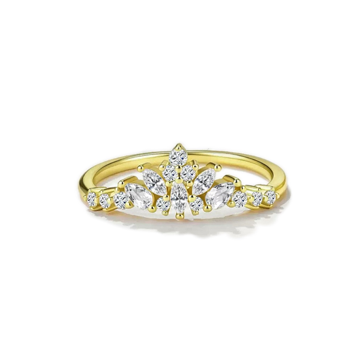 Marchioness Marquise Moissanite Ring｜925 Sterling Silver