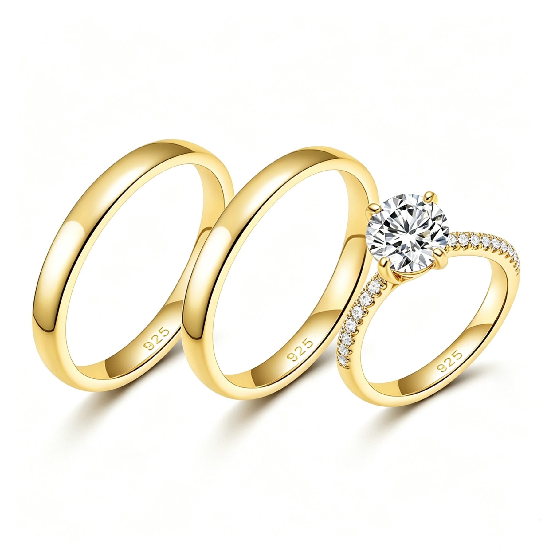 Nia Couple Rings | 925 Sterling Silver