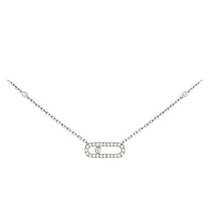 Move Full Diamond Necklace