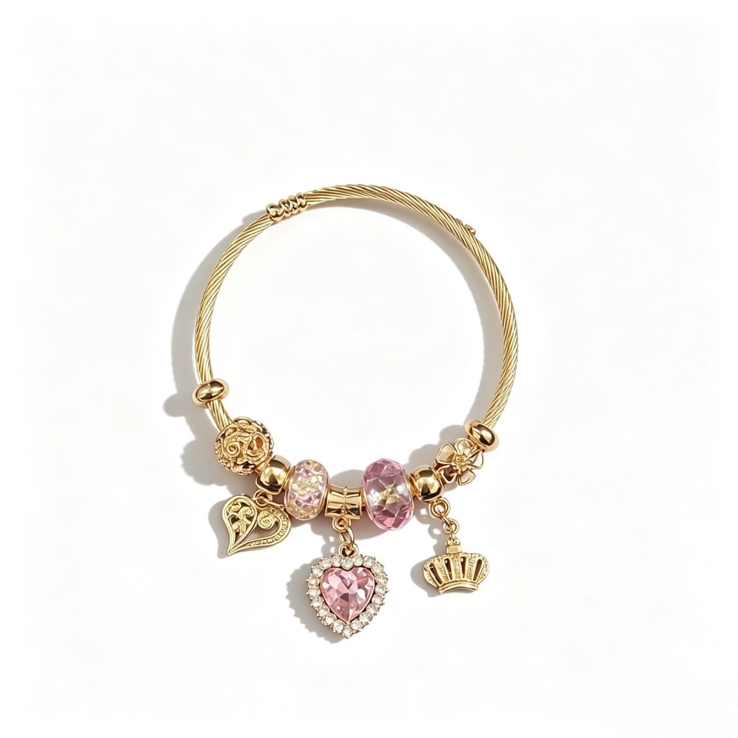 Belle charm bracelets