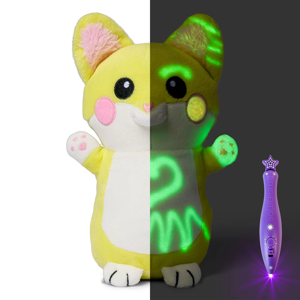 GlowBabies™ Small Magical Glow-in-the-Dark Plush