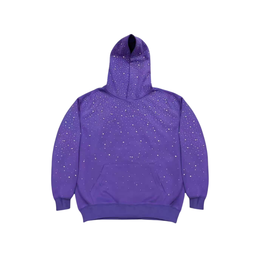 VYBES Rhinestone Galaxy Hoodie